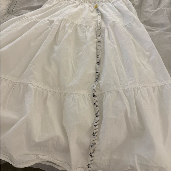 Sunday Best by Aritzia Martine Poplin dress in white. Small - Picture 8 of 9